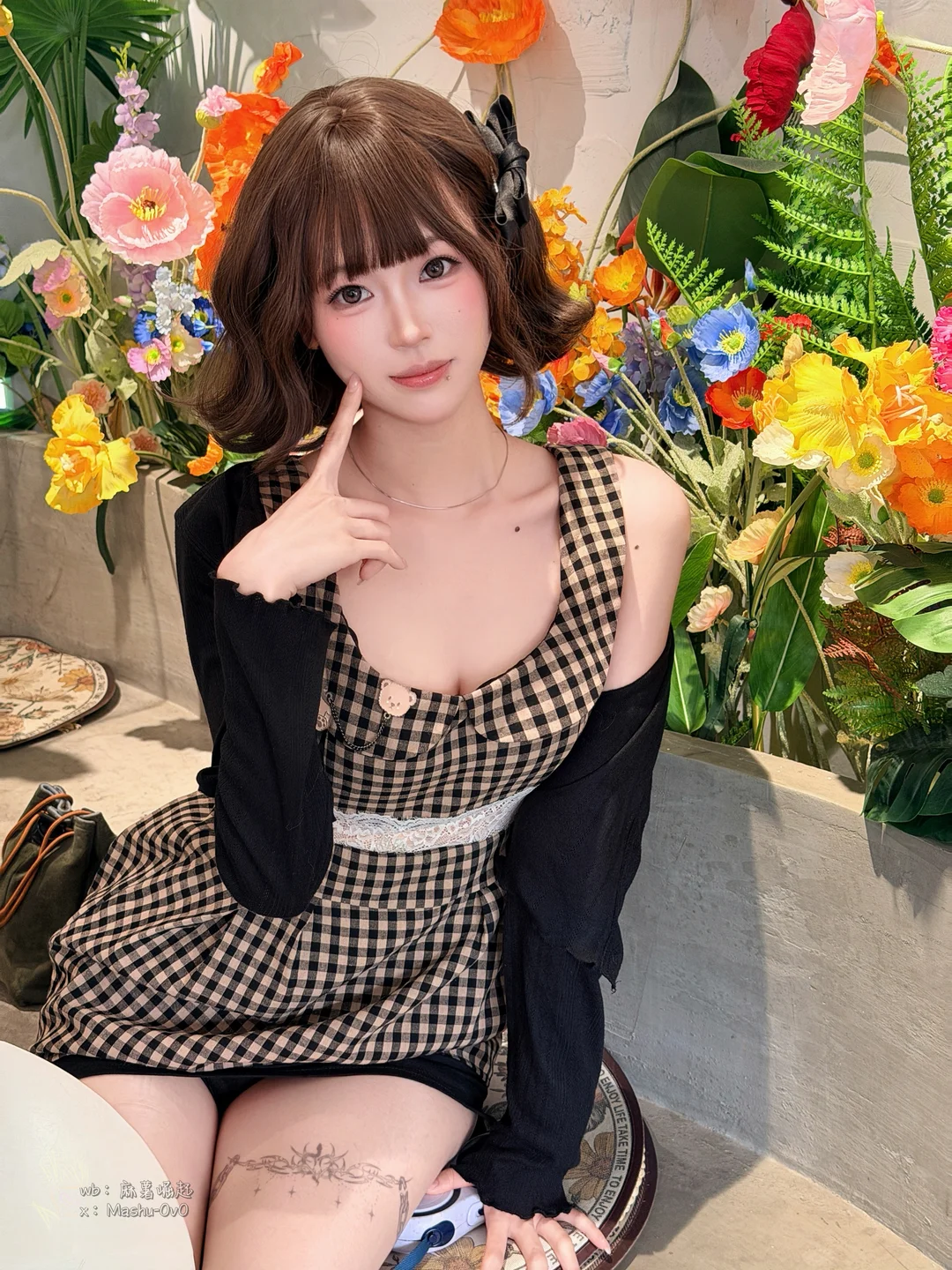 麻薯大王 - No.015 绿意深处的邀约 [92P-1.42GB] tg@simisebaisi 【丝足阁】078.webp